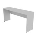 Ver imagem 2 de Escrivaninha Mesa Escritório 100% MDF 180CMX42CM 180cm Cinza Cristal