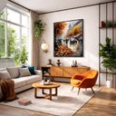 Ver imagem 5 de Quadro Canvas Outono Londres 70x50cm Mold Branca