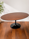 Ver imagem 2 de Mesa de Jantar Saarinen Oval 120x80cm - Pau-Ferro