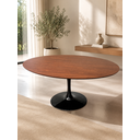 Ver imagem 3 de Mesa de Jantar Saarinen Oval 120x80cm - Pau-Ferro