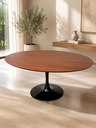 Ver imagem 3 de Mesa de Jantar Saarinen Oval 120x80cm - Pau-Ferro