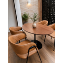 Ver imagem 4 de Mesa de Jantar Saarinen Oval 120x80cm - Pau-Ferro