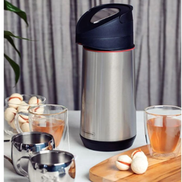 Garrafa Térmica Corpo Inox Bomba Preta 1,4l Exata Tramontina - 7