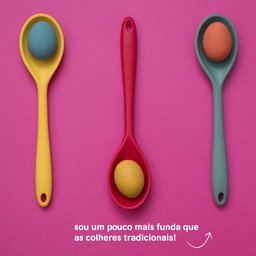COLHER DE SILICONE DUPLO - OIKOS - 4