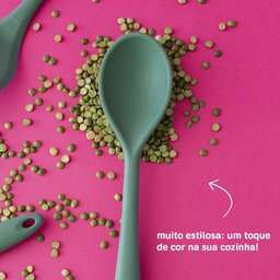 COLHER DE SILICONE DUPLO - OIKOS - 5