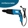 Martelete Rompedor Perfurador Furadeira Impacto 960w Profissional Maleta 110v Importway Iwmr 127v - 3