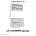 Ver imagem 4 de Cozinha Planejada 2 Peças sem Tampo Marselha CabeCasa MadeiraOriginals Branco
