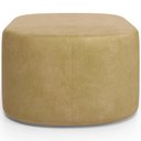 Ver imagem 3 de Puff Decorativo Orgânico para Living Quarto 70cm Doha W01 Couríssimo Fendi - Lyam Decor