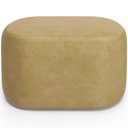 Ver imagem 6 de Puff Decorativo Orgânico para Living Quarto 70cm Doha W01 Couríssimo Fendi - Lyam Decor