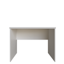 Ver imagem 2 de Escrivaninha Mesa Escritório 80CMX60CM 80cm Branco e Preto
