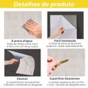 Ver imagem 7 de Kit 10 Placas Autocolantes Mármore Adesivo Vinílico Azulejo Cinza Claro Brilhoso 3d Brinovar