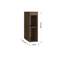Ver imagem 3 de Nicho Inferior Athena 20cm 1 Prateleira Resistente - Casajá - Itauba/off
