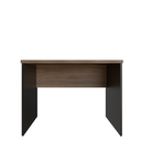 Ver imagem 2 de Escrivaninha Mesa Escritório 80CMX60CM 80cm Preto e Carvalho Mel Bege