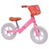 Bicicleta Infantil Equilíbrio sem Pedal Rosa Aro 12 - 1