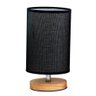Abajur de Mesa Soleil Preto 25cm - Mai Home - 1