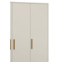 Ver imagem 4 de Guarda-Roupa Retrô 3 Portas Isis MoveisAqui