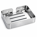 Ver imagem 1 de Porta Sabonete Luxo Aço Inox - Cromado