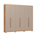 Ver imagem 3 de Guarda-roupa 6 Portas 6 Gavetas Brescia