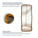 Ver imagem 7 de Espelho Orgânico 180x60cm Moldura MDF Zadar