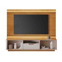 Ver imagem 3 de Home Atenas Tv até 85 C/led + Portas de Correr Ripadas:cinamomo/off