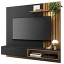 Ver imagem 1 de Painel para Tv Home Suspenso Tocantins 1.8 Preto Acetinado Noce Milano - Colibri
