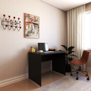 Ver imagem 5 de Escrivaninha Mesa Escritório 110cmx60cm 110cm Preto