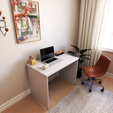 Ver imagem 4 de Escrivaninha Mesa Escritório 110cmx60cm 110cm Cinza Cristal