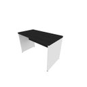 Ver imagem 2 de Escrivaninha Mesa Escritório 110CMX60CM 110cm Branco e Preto