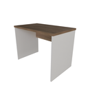 Ver imagem 7 de Escrivaninha Mesa Escritório 110cmx60cm 110cm Branco E Carvalho Mel