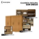 Ver imagem 4 de Guarda Roupa Casal San Diego Carvalho Americano - Incorplac