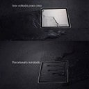 Ver mais imagens de Ralo Invisível Oculto 12x12 Square Quadrado com Tampa 2 em 1 Piso Revestimento ou Inox Seca Piso