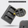 Carregador Triplo + Cabo Usb para Câmeras Gopro 5/6/7/8 Black - 3