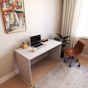 Ver imagem 7 de Escrivaninha Mesa Escritório 130cmx60cm 130cm Cinza Cristal