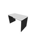 Ver imagem 2 de Escrivaninha Mesa Escritório 130cmx60cm 130cm Preto E Branco