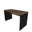 Ver imagem 2 de Escrivaninha Mesa Escritório 130CMX60CM 130cm Preto e Carvalho Mel Bege