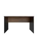 Ver imagem 6 de Escrivaninha Mesa Escritório 130cmx60cm 130cm Preto E Carvalho Mel