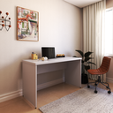Ver imagem 1 de Escrivaninha Mesa Escritório 140CMX60CM 140cm Cinza Cristal