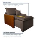 Ver mais imagens de Poltrona Retrátil e Reclinável Base Madeira Maciça Atena