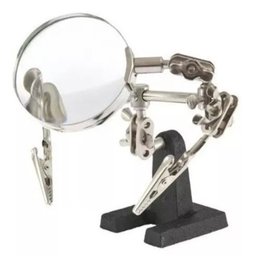 Lupa Com Garras E Suporte Para Visualizar Melhor A Soldagem - 4