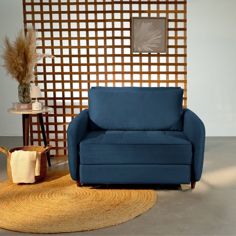 Sofá Cama Solteiro 105cm Mode CabeCasa MadeiraOriginals