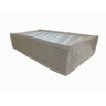 Colmeia Organizadora Gaveta Fitness Matelassê Marfim 40x20x10cm Kostura Organizadores 10 Divisórias - 2