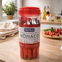 Ver imagem 2 de Conjunto de Talheres Mônaco 21 Peças Inox e Plástico Vermelha Fratelli