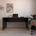Ver imagem 7 de Escrivaninha Mesa Escritório 150cmx60cm 150cm Preto