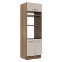 Ver imagem 1 de Torre Quente 70 Cm 3 Portas Rustic/crema Agata Madesa