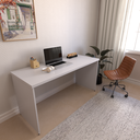 Ver imagem 6 de Escrivaninha Mesa Escritório 160CMX60CM 160cm Cinza Cristal