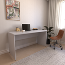 Ver imagem 5 de Escrivaninha Mesa Escritório 160CMX60CM 160cm Cinza Cristal