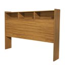 Ver imagem 3 de Cabeceira Melissa Nature para Box Queen 160cm de Mdf com Nicho e Prateleiras