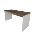 Ver imagem 2 de Escrivaninha Mesa Escritório 160CMX60CM 160cm Branco e Carvalho Mel Bege