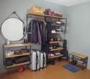 Ver imagem 5 de Guarda Roupa Casal Closet Aberto Modulado de Parede