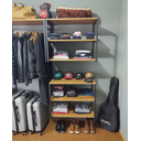 Ver imagem 2 de Guarda Roupa Casal Closet Aberto Modulado de Parede
